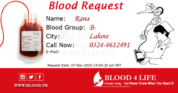 Blood Request