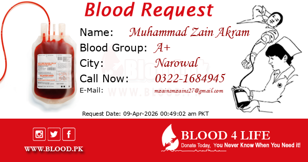 Blood Request